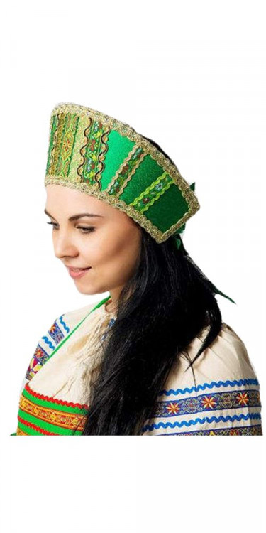 Кокошник "Марья" золото