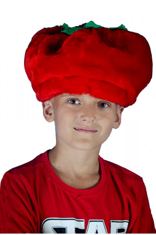 Шапочка к костюму Помидор детская